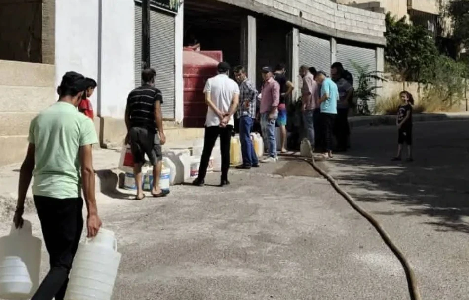 السويداء تعاني العطش.. والأهال...