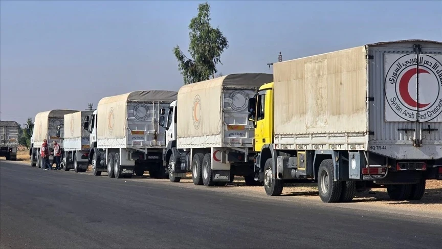 السويداء تتلقى 200 طن طحين ضمن...