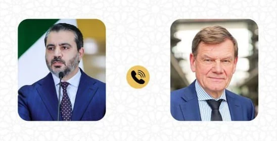 اتصال هاتفي بين وزيري خارجية س...