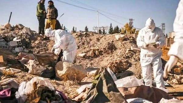 العثور على مقـ.ـبرة جماعية تضم...