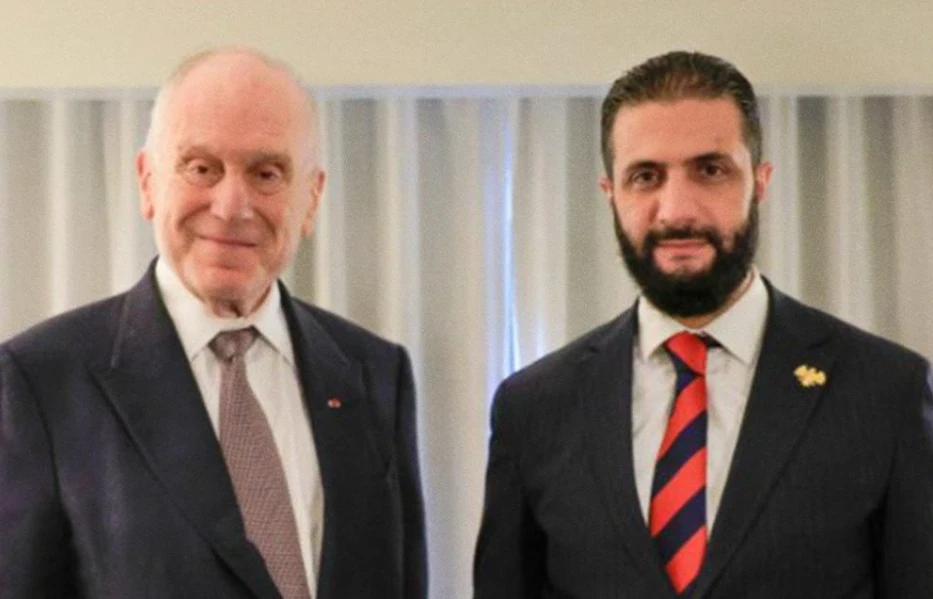 "الشرع" يجتمع برئيس الكونغرس ا...