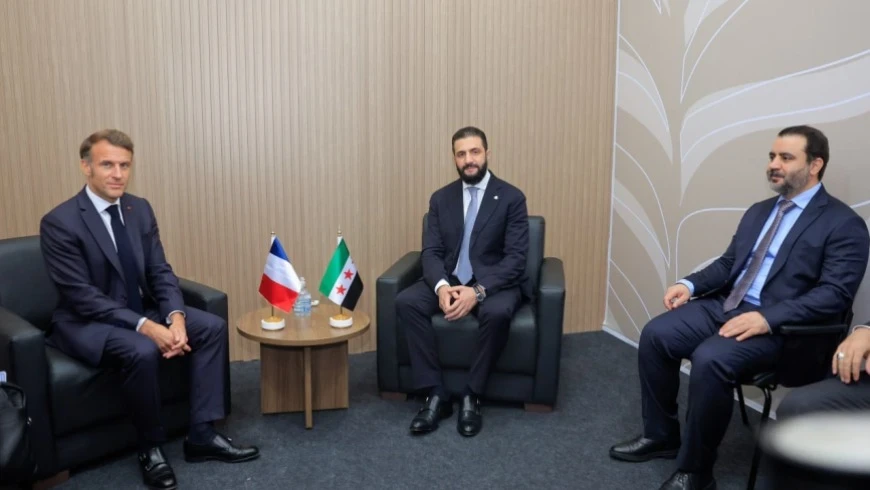 ماكرون يدعو الشرع للانضمام للت...