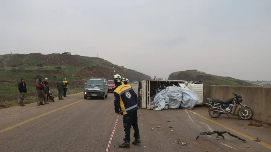 ستة قتلى وسبعة جرحى بحادثي سير...