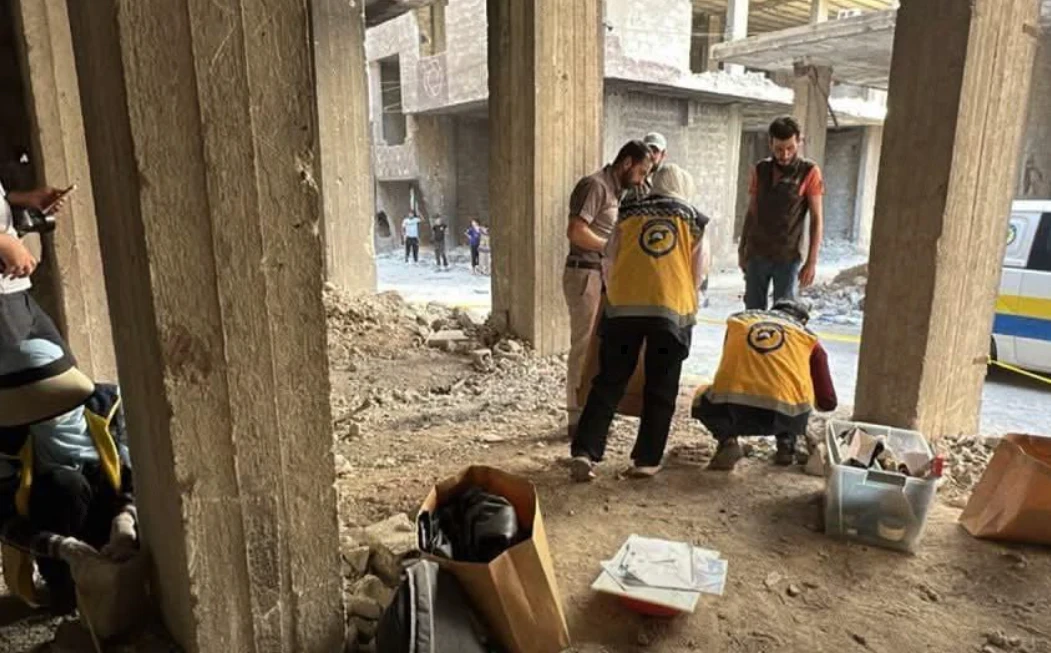 العثور على رفات مدنيين في حي "...