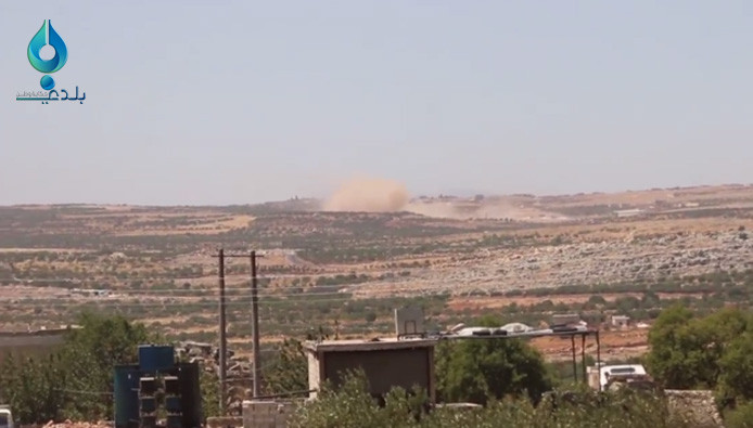 4 شهداء في غارات جوي على ريف إ...