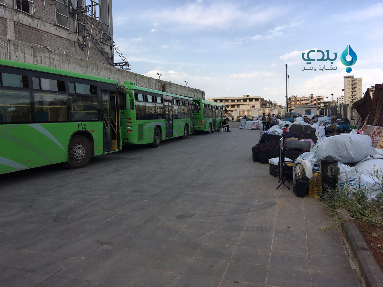 الدفعة الأخيرة من الثوار تغادر...