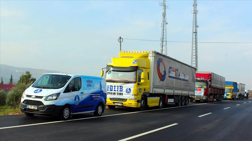 جمعية "دنيز فناري" ترسل شاحنات...