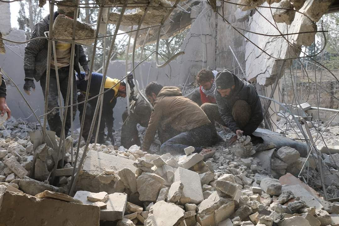 شهيد بغارات روسية على ريف حلب