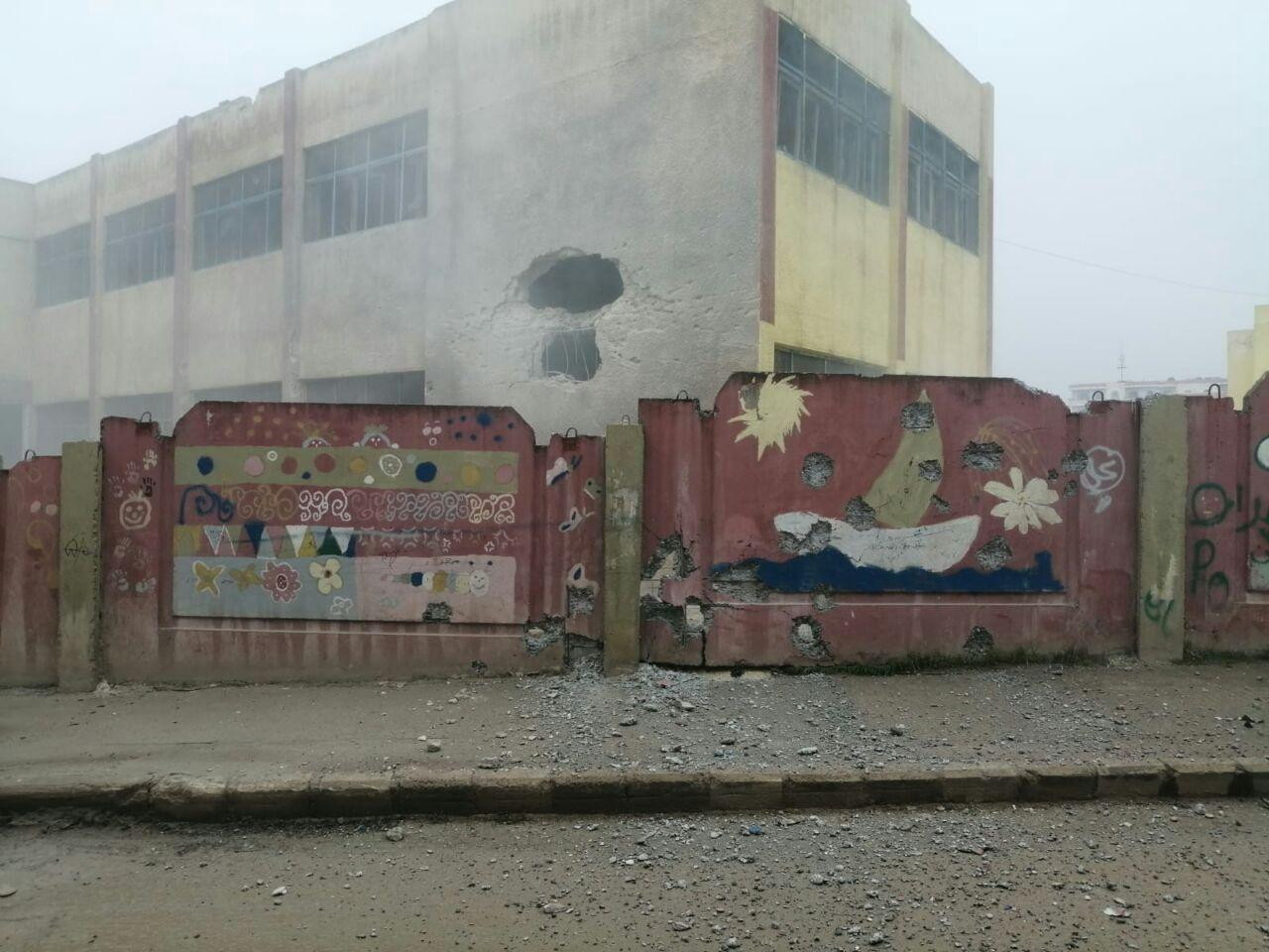 "قسد" تقصف مدرسة في عفرين وتقت...