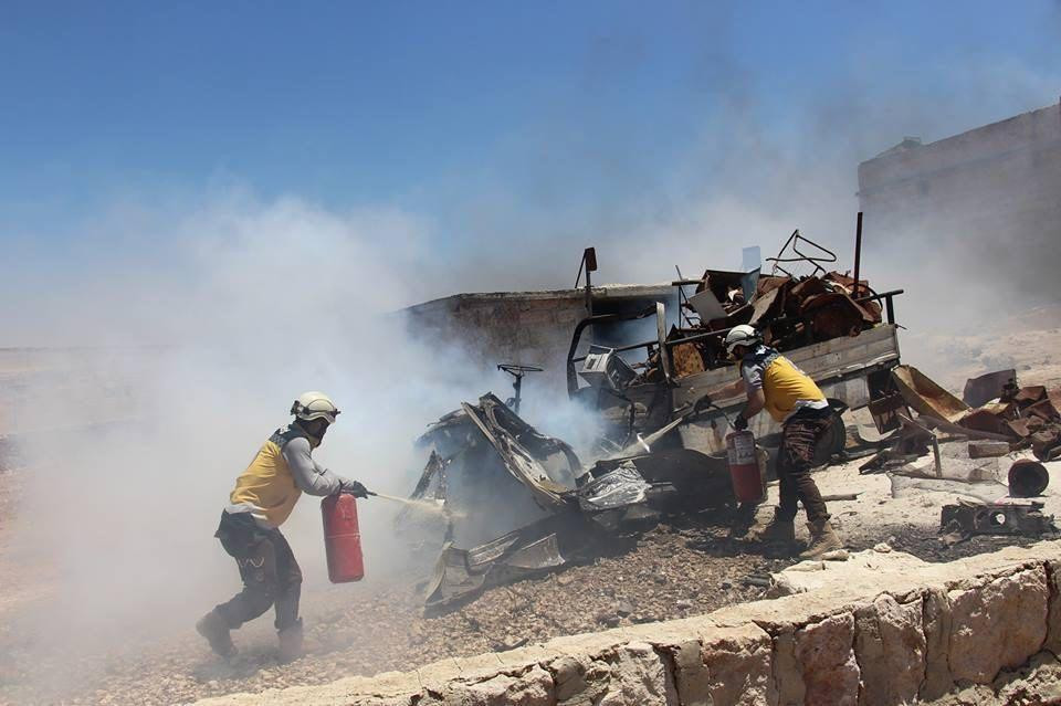 سبعة شهداء بقصف النظام وروسيا...