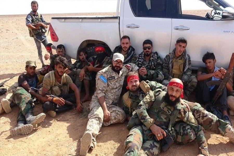 مصرع عنصر من "لواء القدس" الفل...