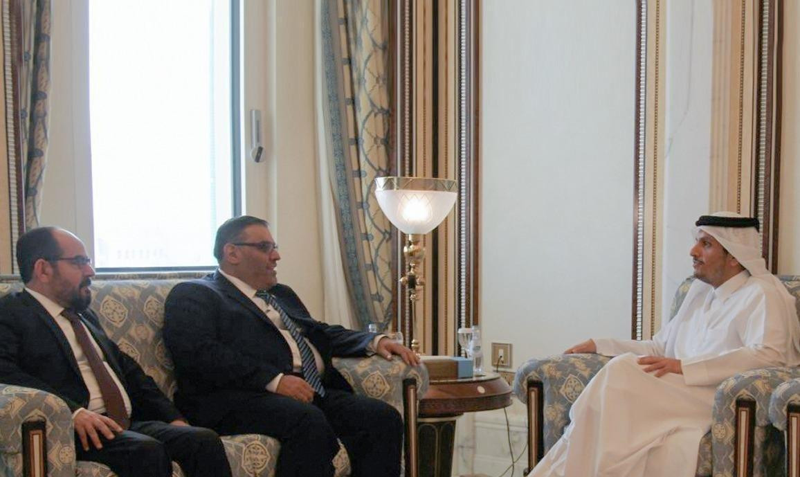 وفد من "الائتلاف والمؤقتة" في...