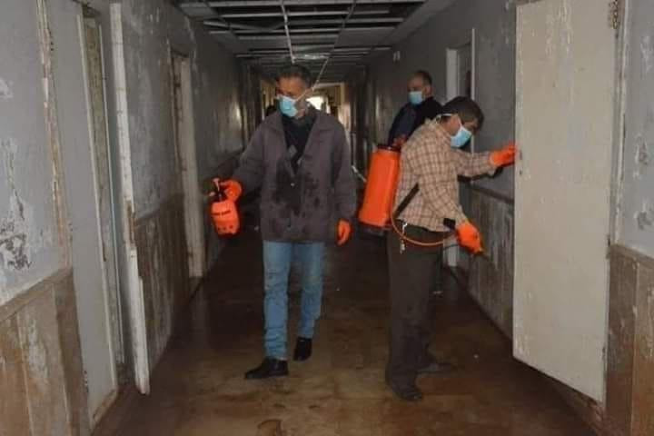 تعليقا على تعقيم المدينة الجام...