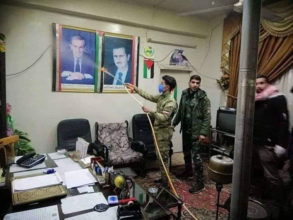 سخرية من تعقيم صور الأسدين خشي...