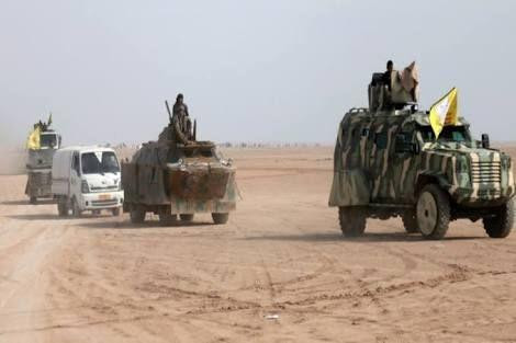 هجوم يستهدف عناصر "قسد" بعبوة...