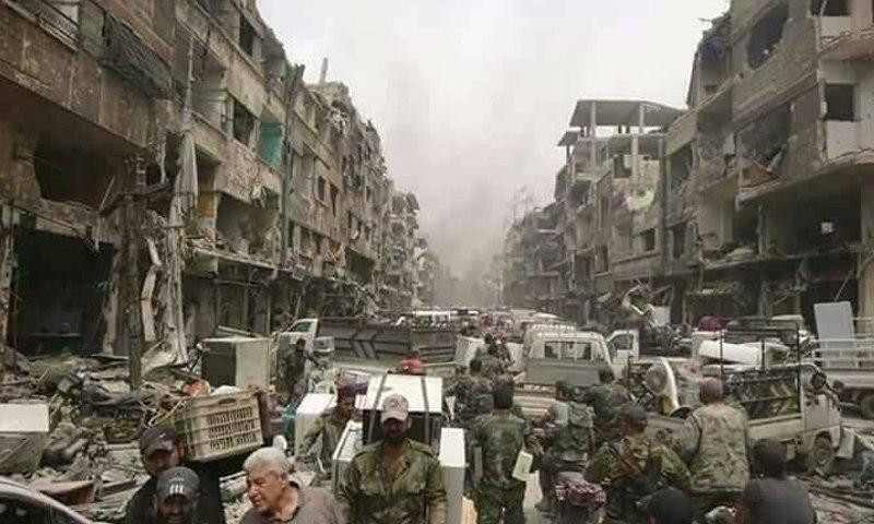 في زمن "كورونا".. "اليرموك" خا...