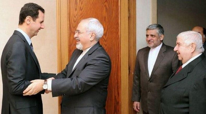 "ظريف" يعتزم لقاء "الأسد".. هل...