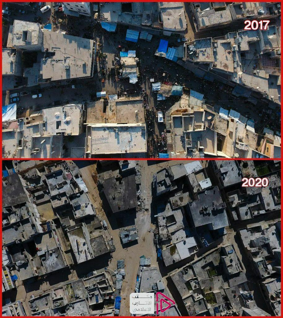 بالصور.. كيف ظهر سوق الأتارب ف...