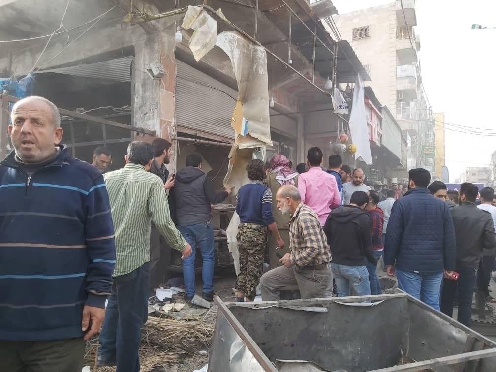 ناسفة تستهدف الباب بريف حلب وم...