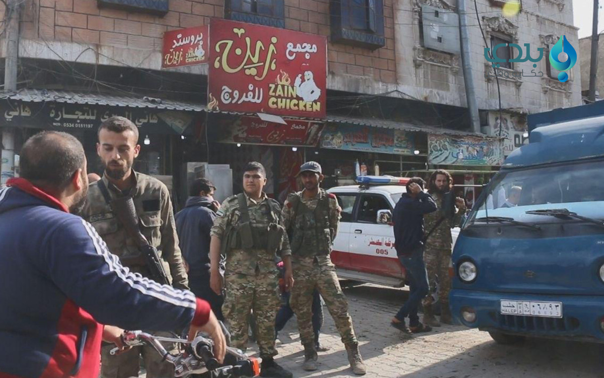 للحد من التجمعات.. محلي إعزاز...