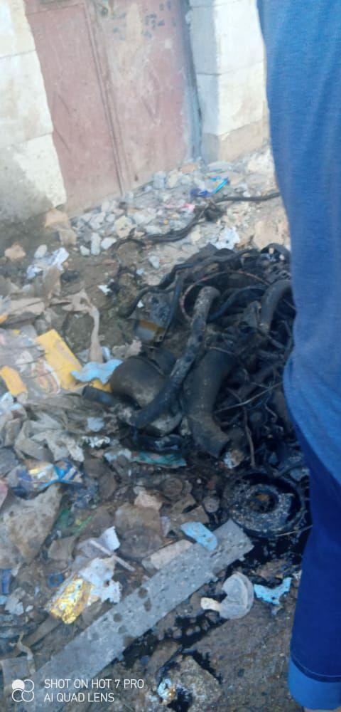 جرحى بانفجار ناسفة في جنديرس ش...