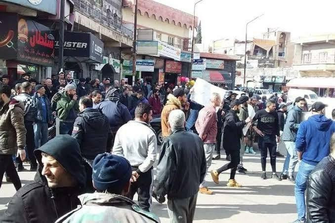 المظاهرات المناهضة لنظام الأسد...