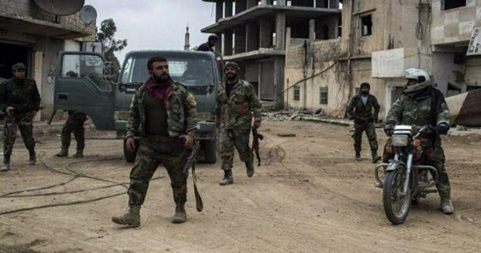 قتلى وجرحى من قوات النظام بانف...