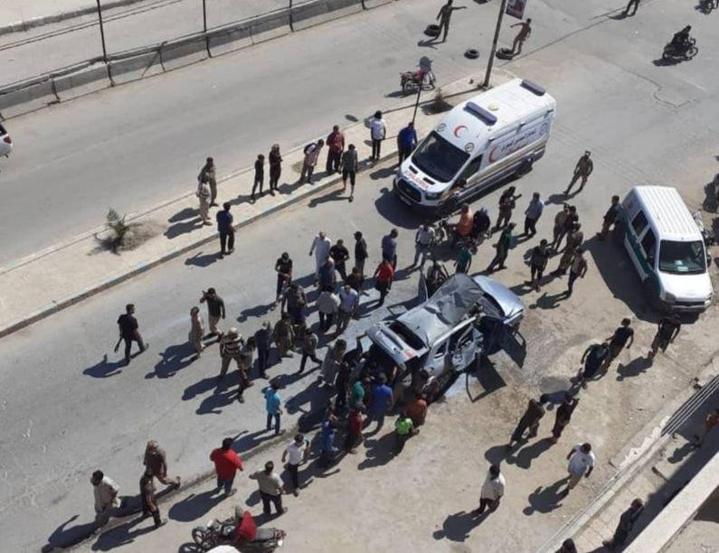 قتيل وجرحى بانفجار في عفرين