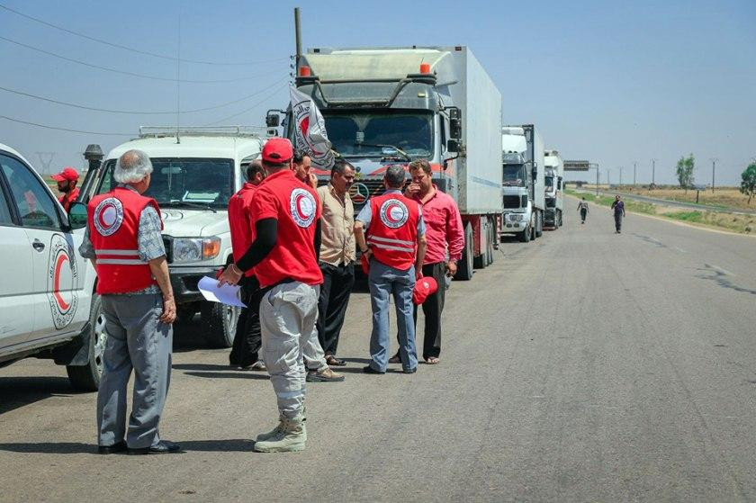 إصابة متطوع بـ"الهلال الأحمر"...