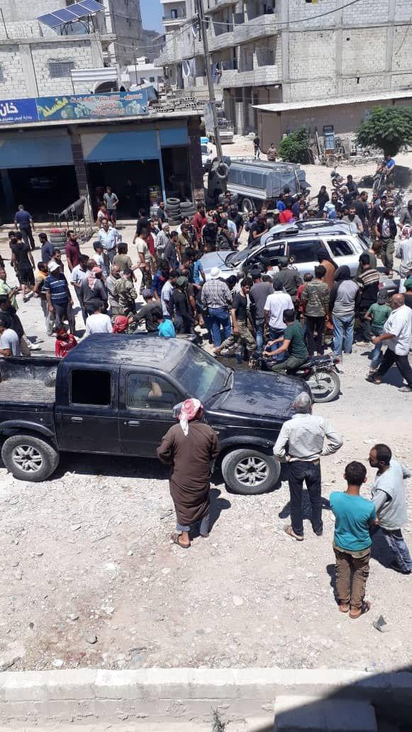 جرحى مدنيون بانفجار في عفرين