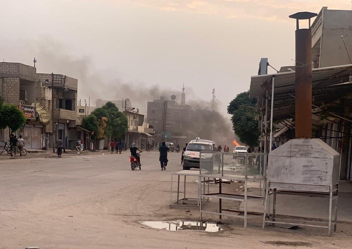 ضحايا مدنيون بانفجار دراجة نار...