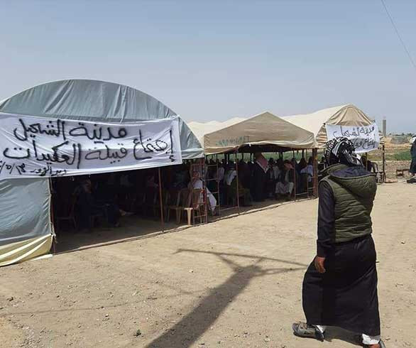 محاولة اغتيال لوجهاء عشيرة الع...