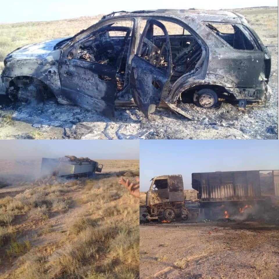 بالصورة.. مصرع 8 من "لواء القد...