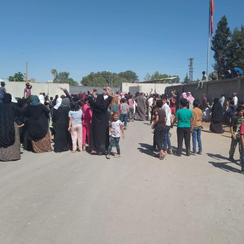 الحسكة.. مظاهرة في رأس العين ت...