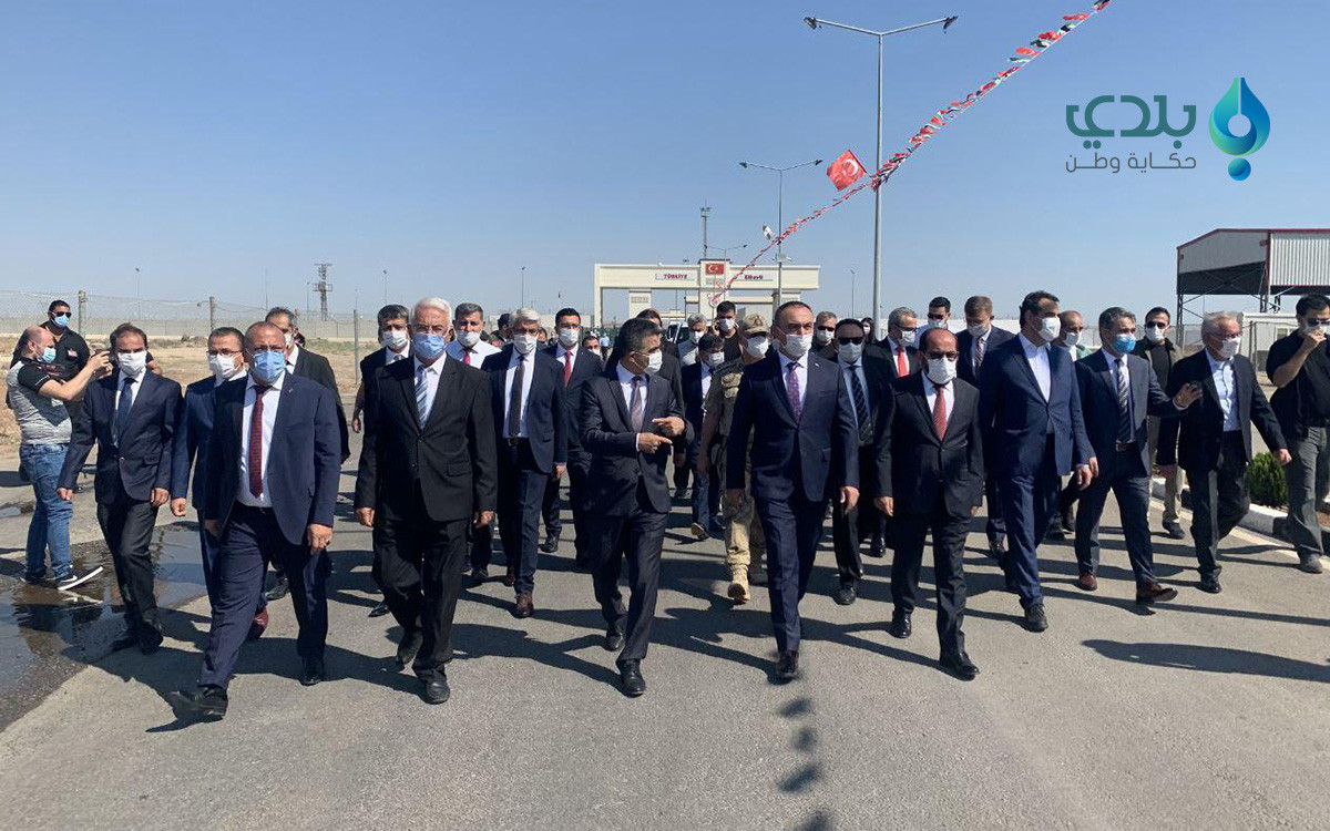 تركيا تفتتح معبرا ومبنى الجمار...