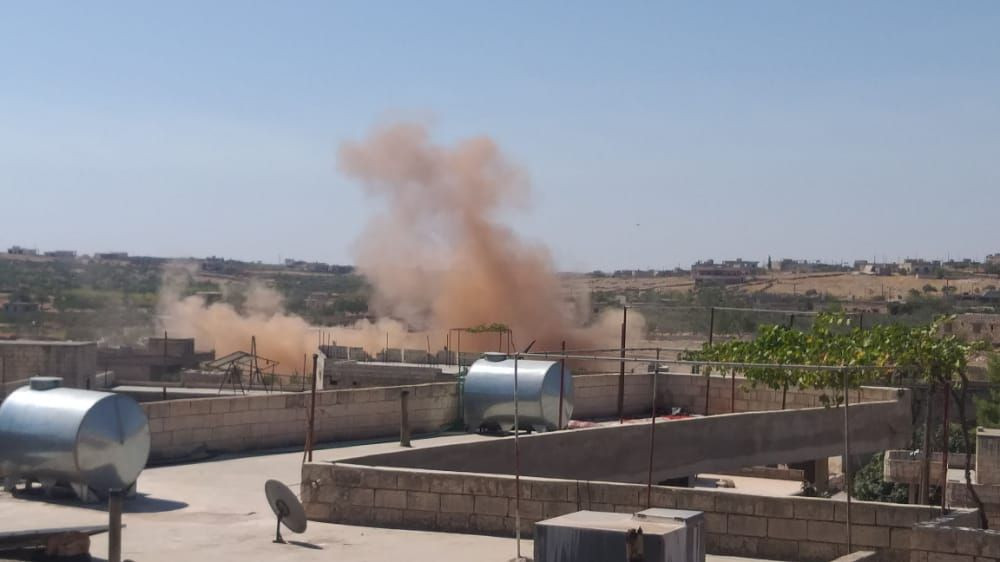 إدلب.. غارات روسية متجددة وقصف...