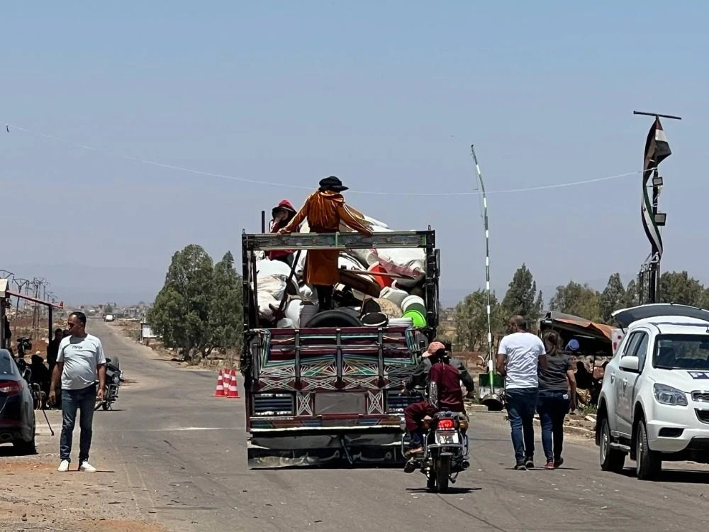 درعا تستجيب لأزمة المهجّرين من...