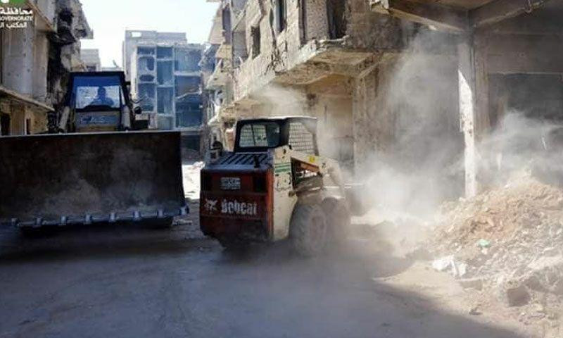 محافظة دمشق تسمح لنازحي حي الت...