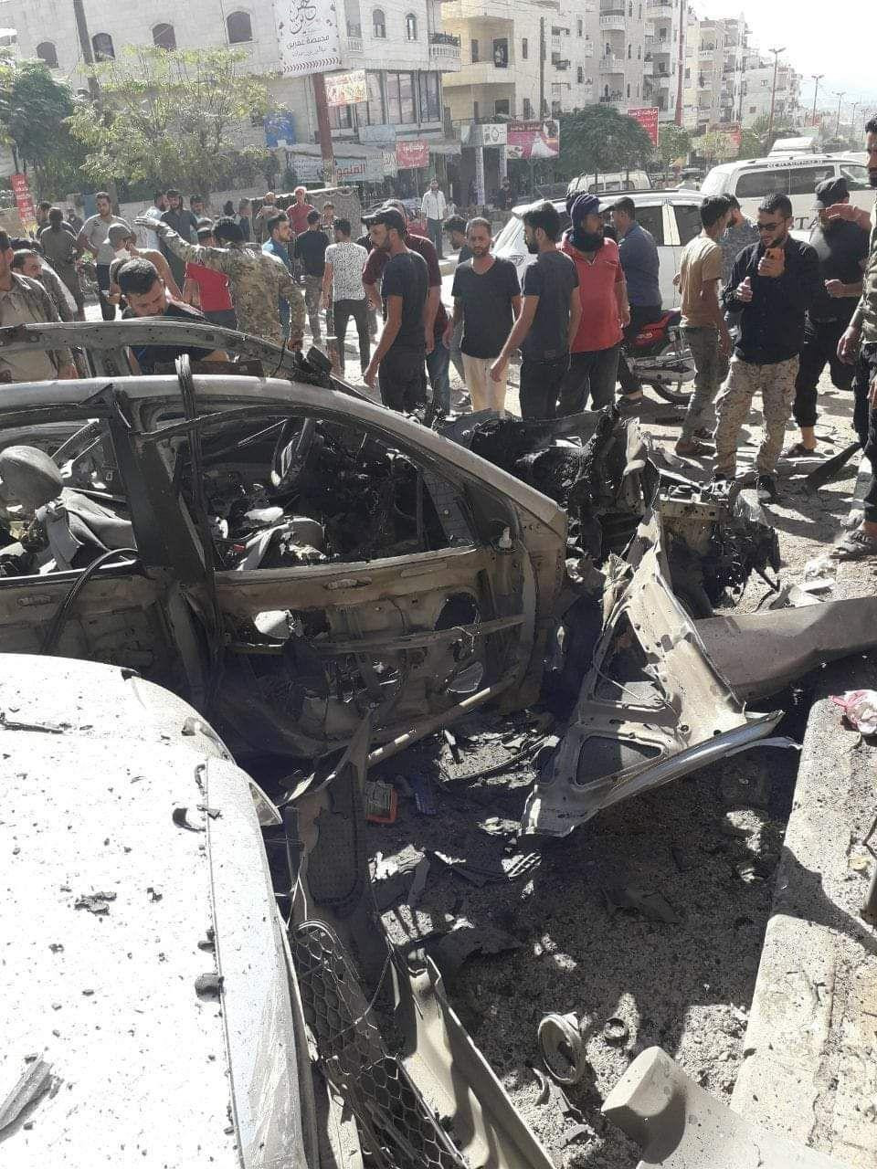 حلب.. جرحى مدنيون بانفجار ناسف...