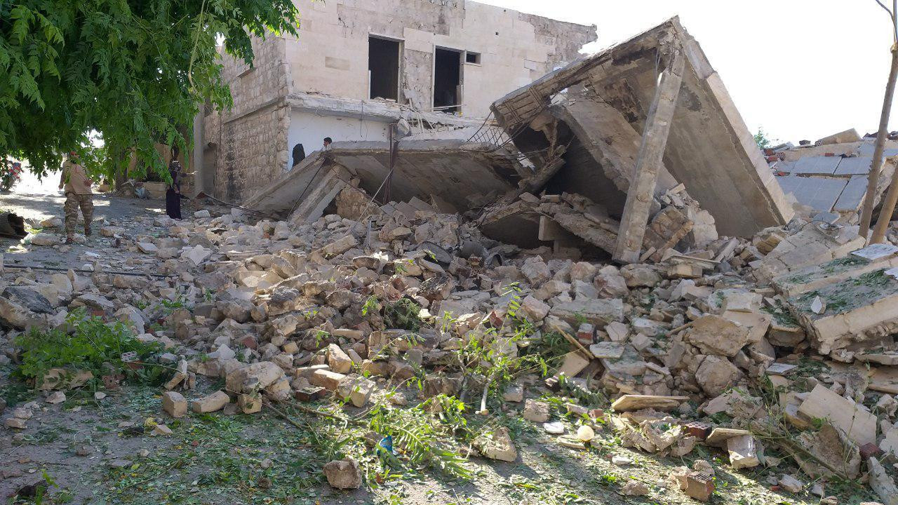 قصف مكثّف للنظام جنوبي إدلب