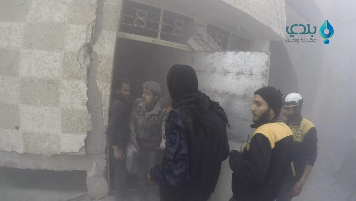 أربعة شهداء بقصف جوي على غوطة...