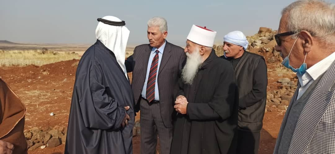 اجتماع بين أهالي درعا والسويدا...