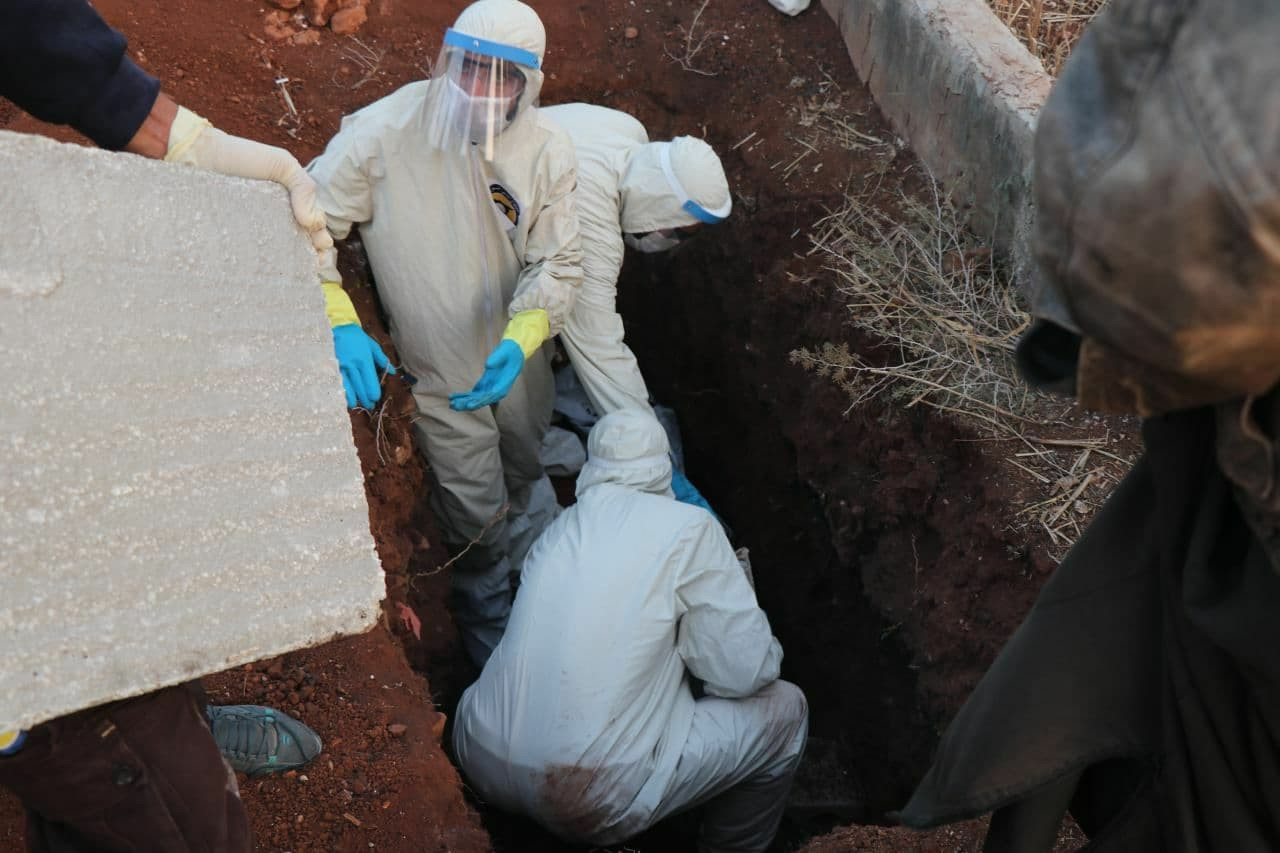 حلب.. "الدفاع المدني" يعلن وفا...