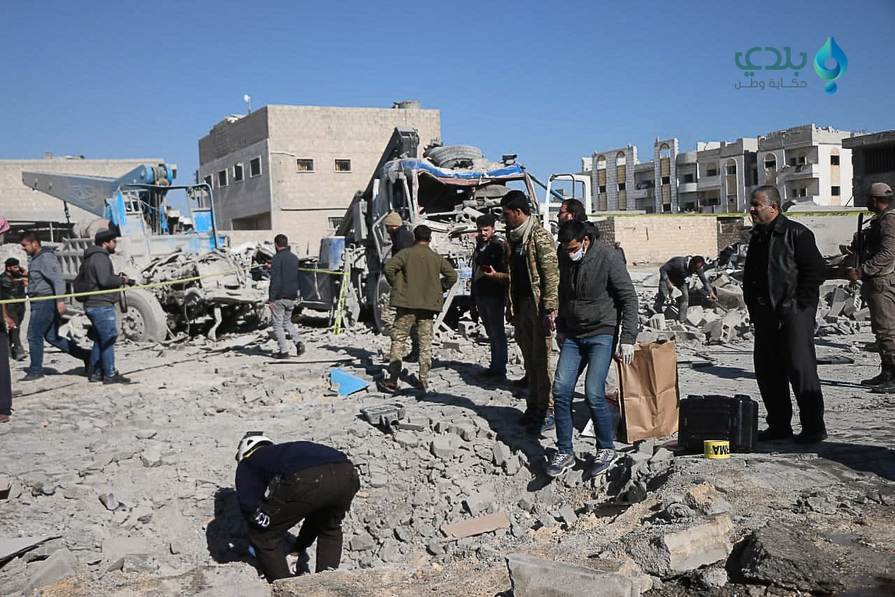 انفجار شرق حلب يودي بحياة مدني...