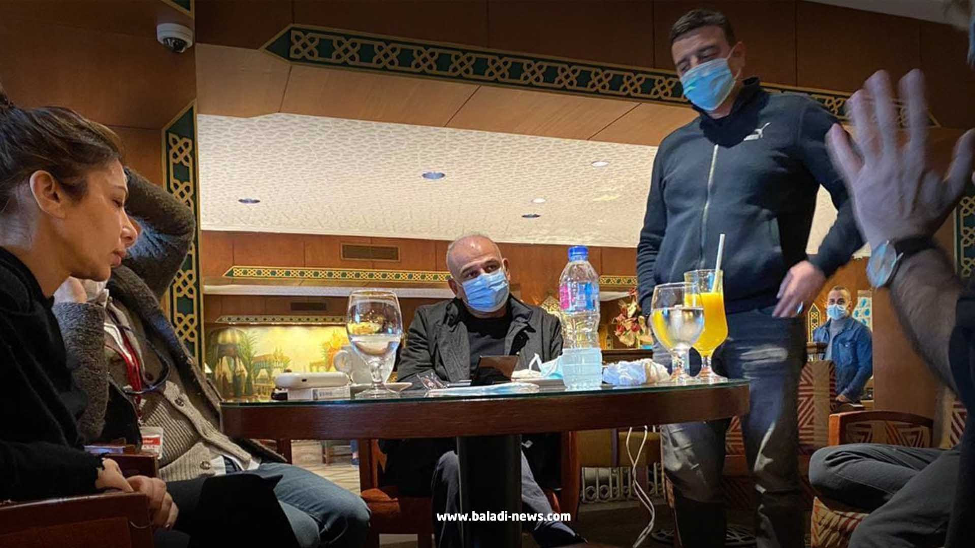 بالصور.. أصالة وجمال سليمان وس...