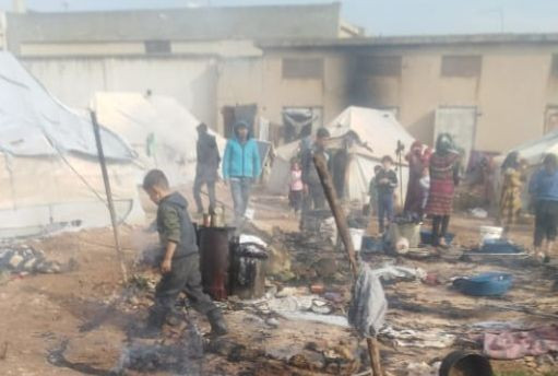 إصابة طفل بحروق خطرة شمال حلب