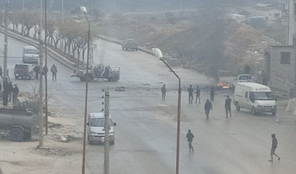 إصابة طفلة بجروح بانفجار وسط إ...