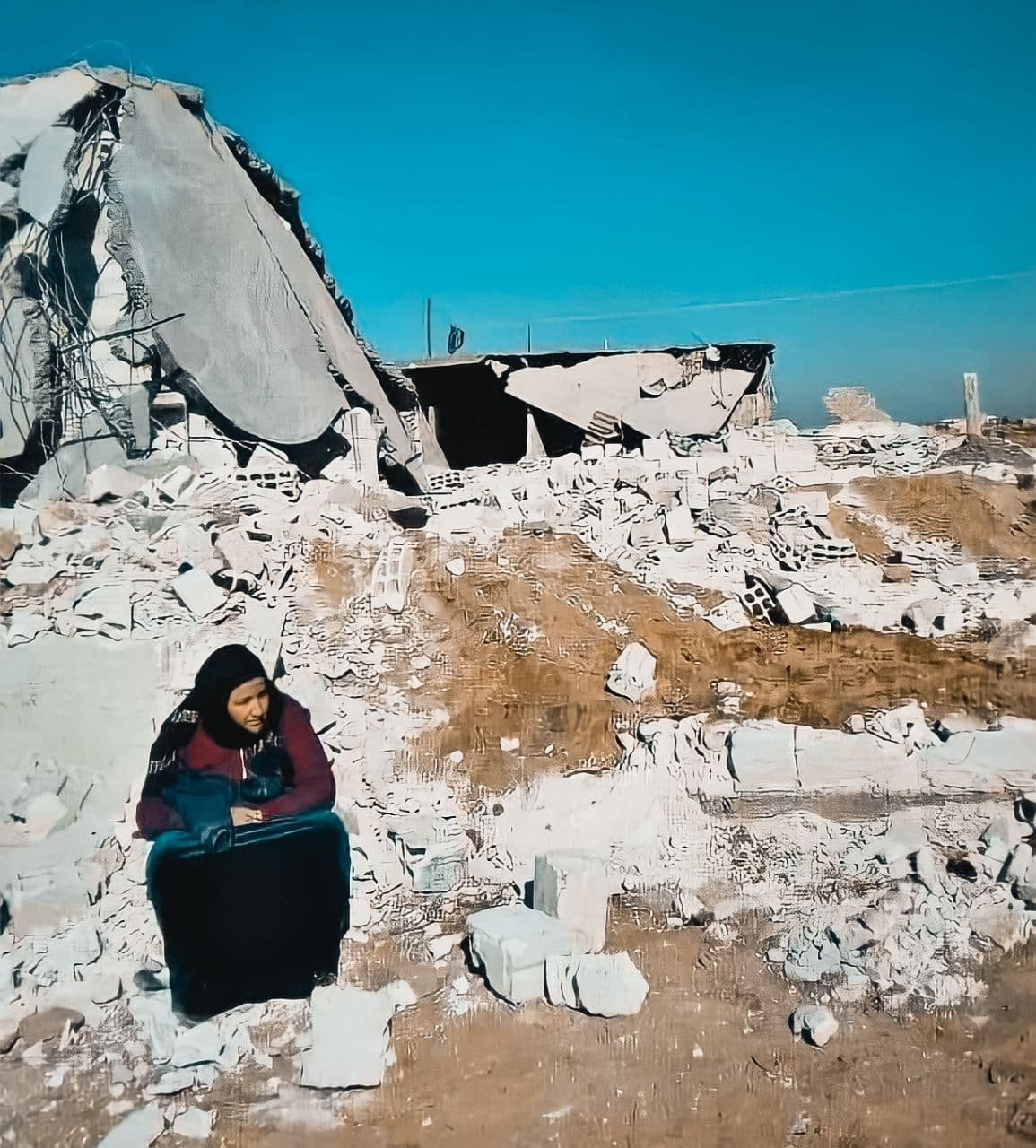 "قسد" تجرف عشرات المنازل في ال...