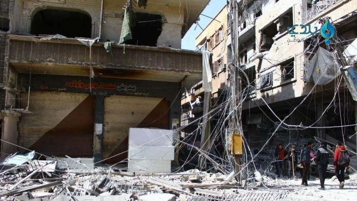 مجازر وقصف بالغاز في الغوطة.....