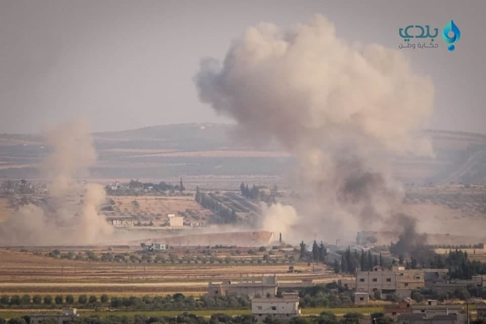 الطيران الروسي يقصف إدلب وخسائ...